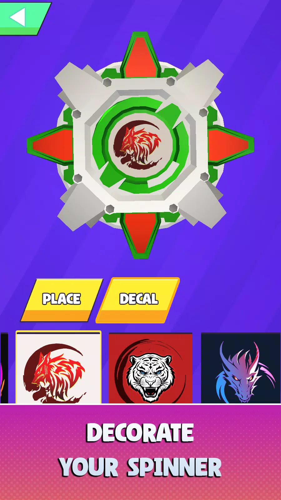 Spinner Infinity: Merge Battle Zrzut ekranu 3