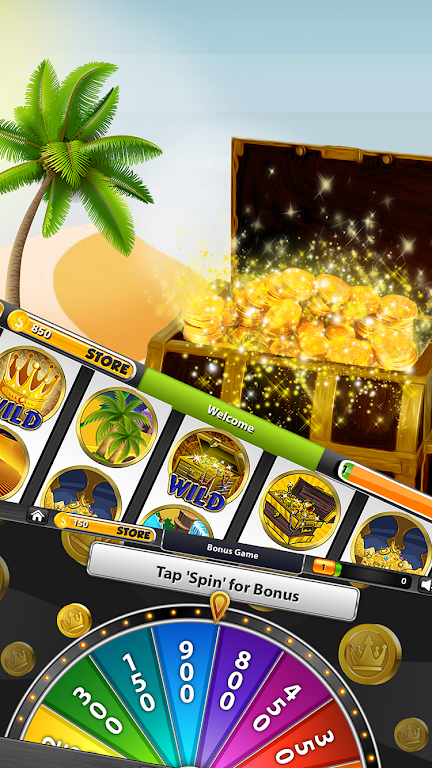 Desert Treasure Slot Machine 7 螢幕截圖 2