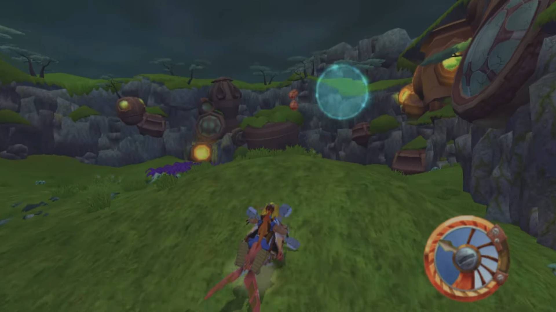 Image: Blue Precursor Ring Challenge - Hill Jump