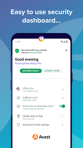 Tenta Private VPN Browser 螢幕截圖 3