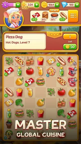 Merge Inn - Cafe Merge Game স্ক্রিনশট 3