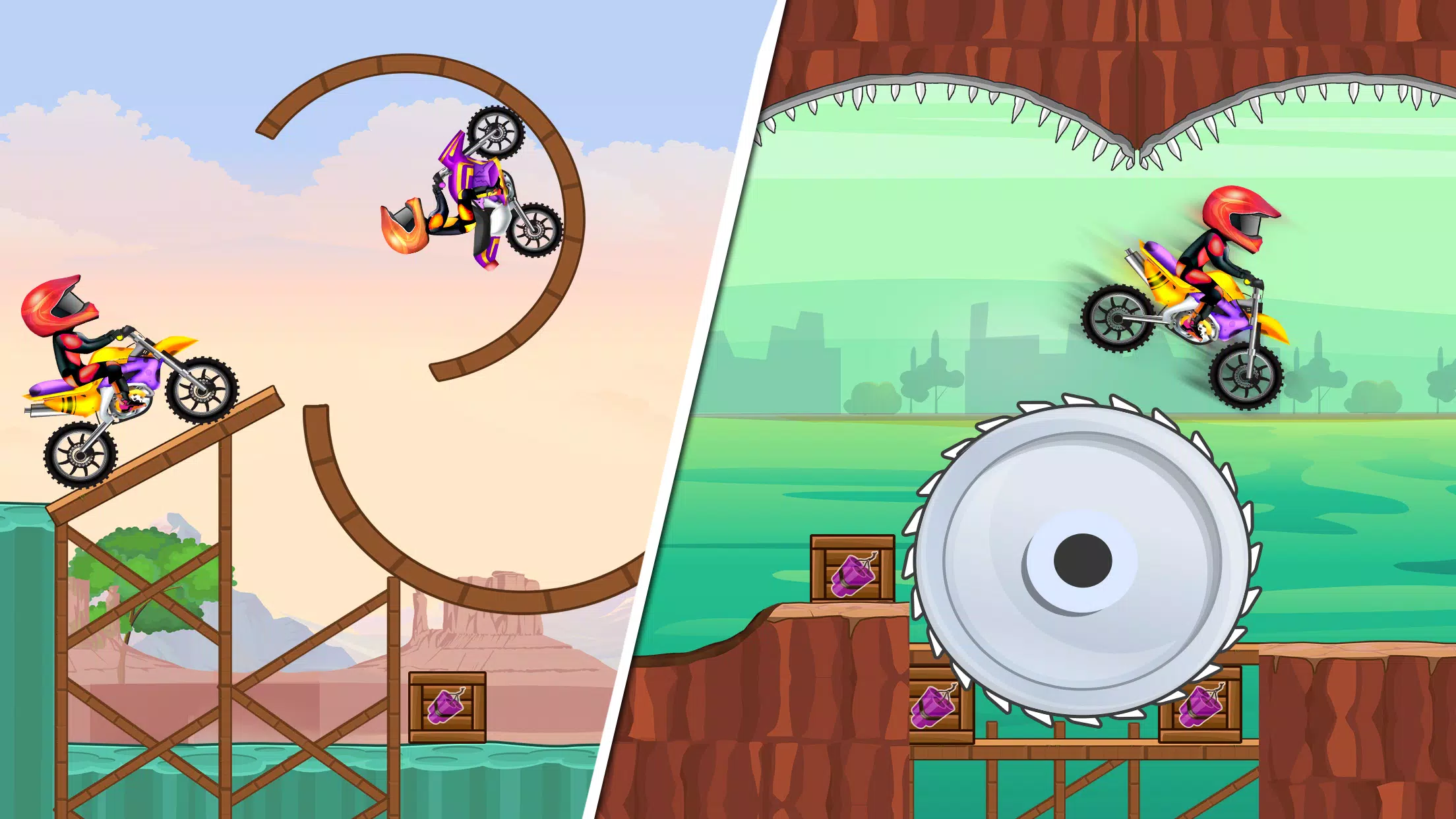 Moto Bike Stunt Race 螢幕截圖 0