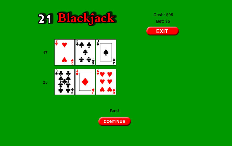 Schermata 21 Black Jack by Asylum Bound Games 0