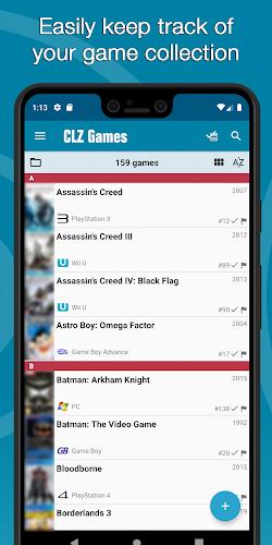 CLZ Games: video game database Ảnh chụp màn hình 0