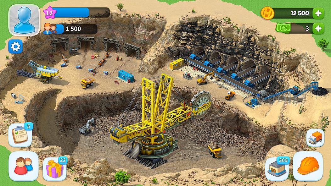 Megapolis: City Building Sim Mod Ảnh chụp màn hình 0