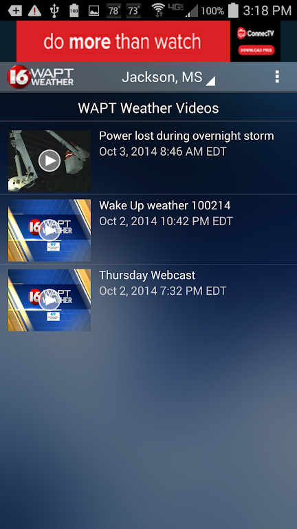 16 WAPT Weather Ekran Görüntüsü 3