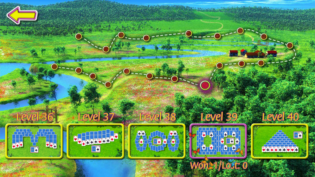 Summer Solitaire – The Free Tripeaks Card Game 螢幕截圖 1
