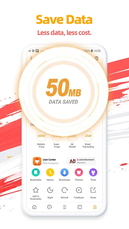 UC Browser Android 螢幕截圖 1