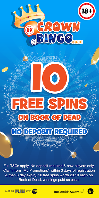 Crown Bingo: Bingo Jackpots & Online Slots 螢幕截圖 0