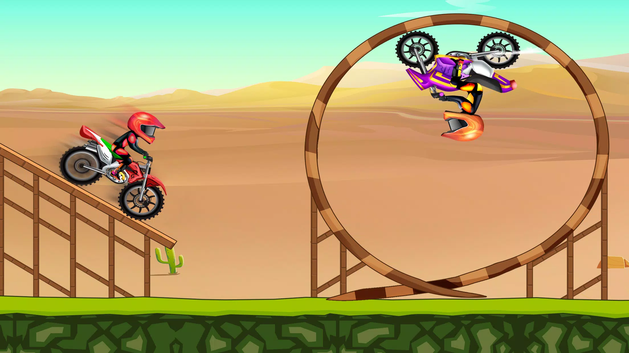 Moto Bike Stunt Race 螢幕截圖 2