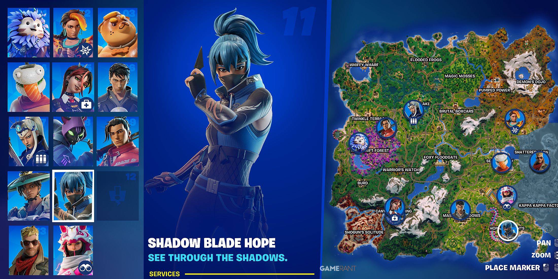 Fortnite猎人的武器专业知识任务