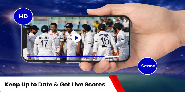 Live Cricket TV HD: Streaming スクリーンショット 2
