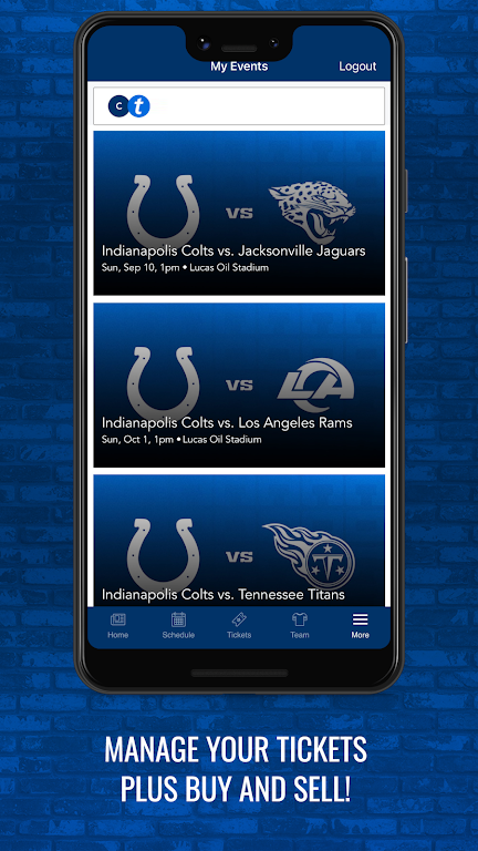 Indianapolis Colts Mobile 螢幕截圖 2