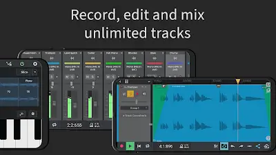 n-Track Studio Pro | DAW Captura de pantalla 1