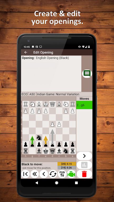 Chess Openings Trainer Lite ဖန်သားပြင်ဓာတ်ပုံ 0