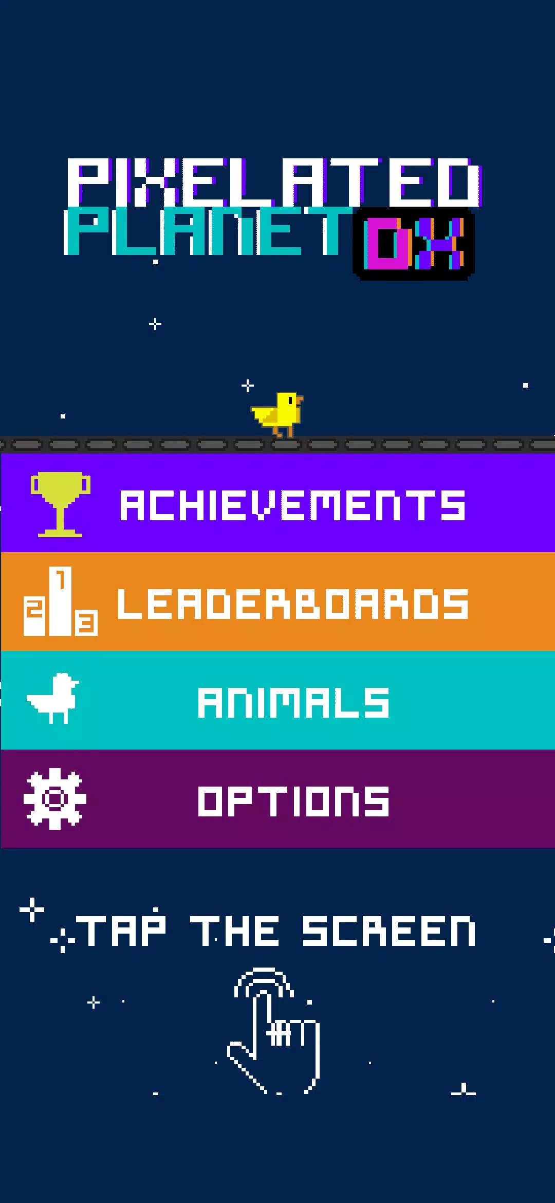 Pixelated Planet DX 螢幕截圖 0