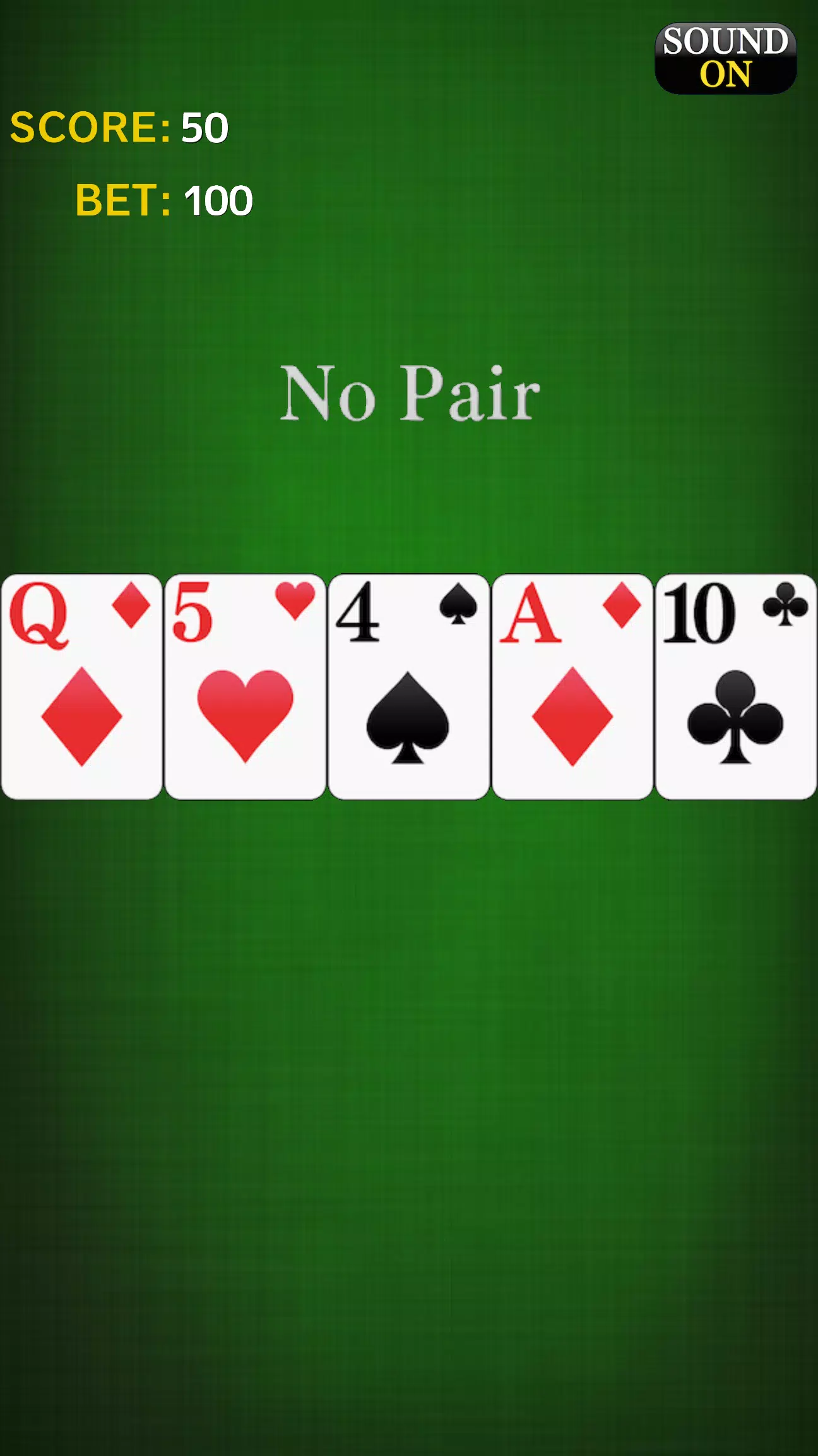 Poker - Card Game! 螢幕截圖 2