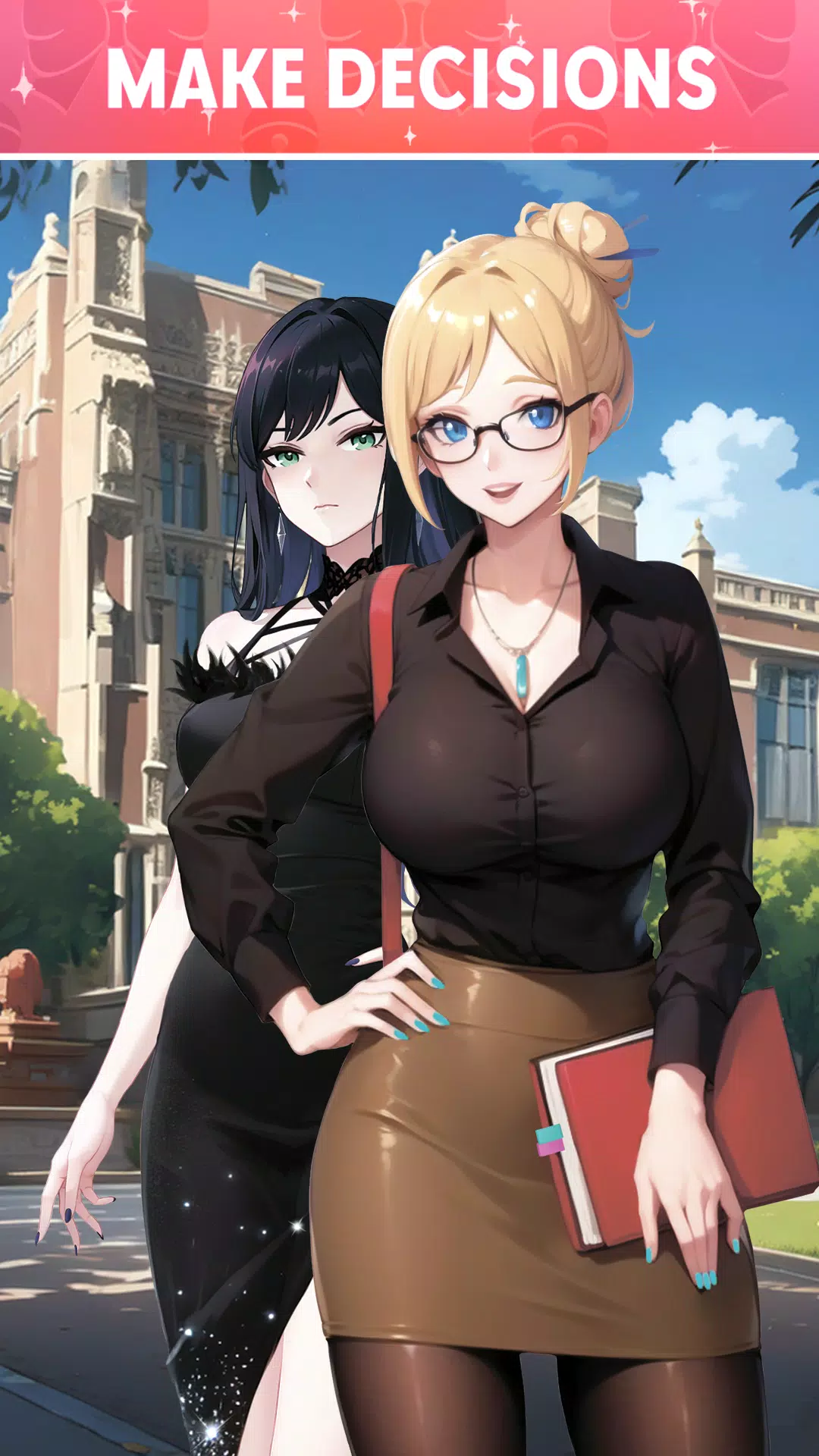 Anime Dating Sim: Steamy Waifu 螢幕截圖 1