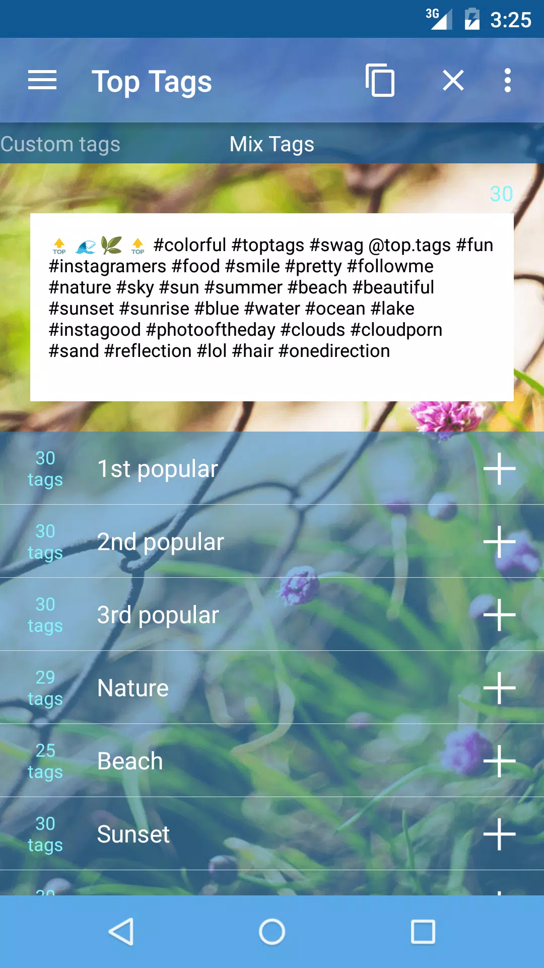 Top Tags 4 Likes Best Hashtags 螢幕截圖 1