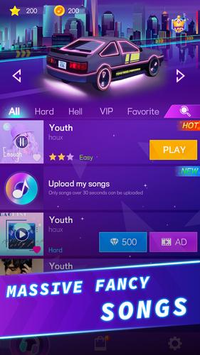 Magic Beat Racing music game Captura de tela 3