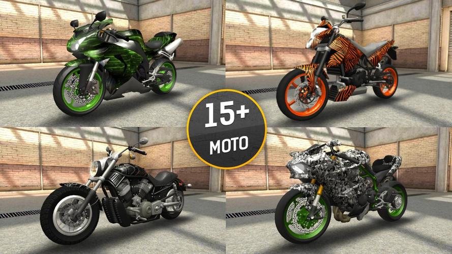 Moto Racing 3D Capture d'écran 2