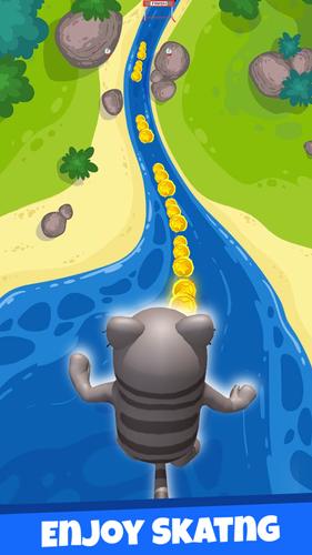 Jungle Run Animal Running Game Captura de pantalla 0