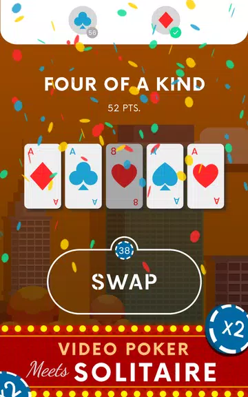 Shuffle Card Puzzle: Offline game Tangkapan skrin 0