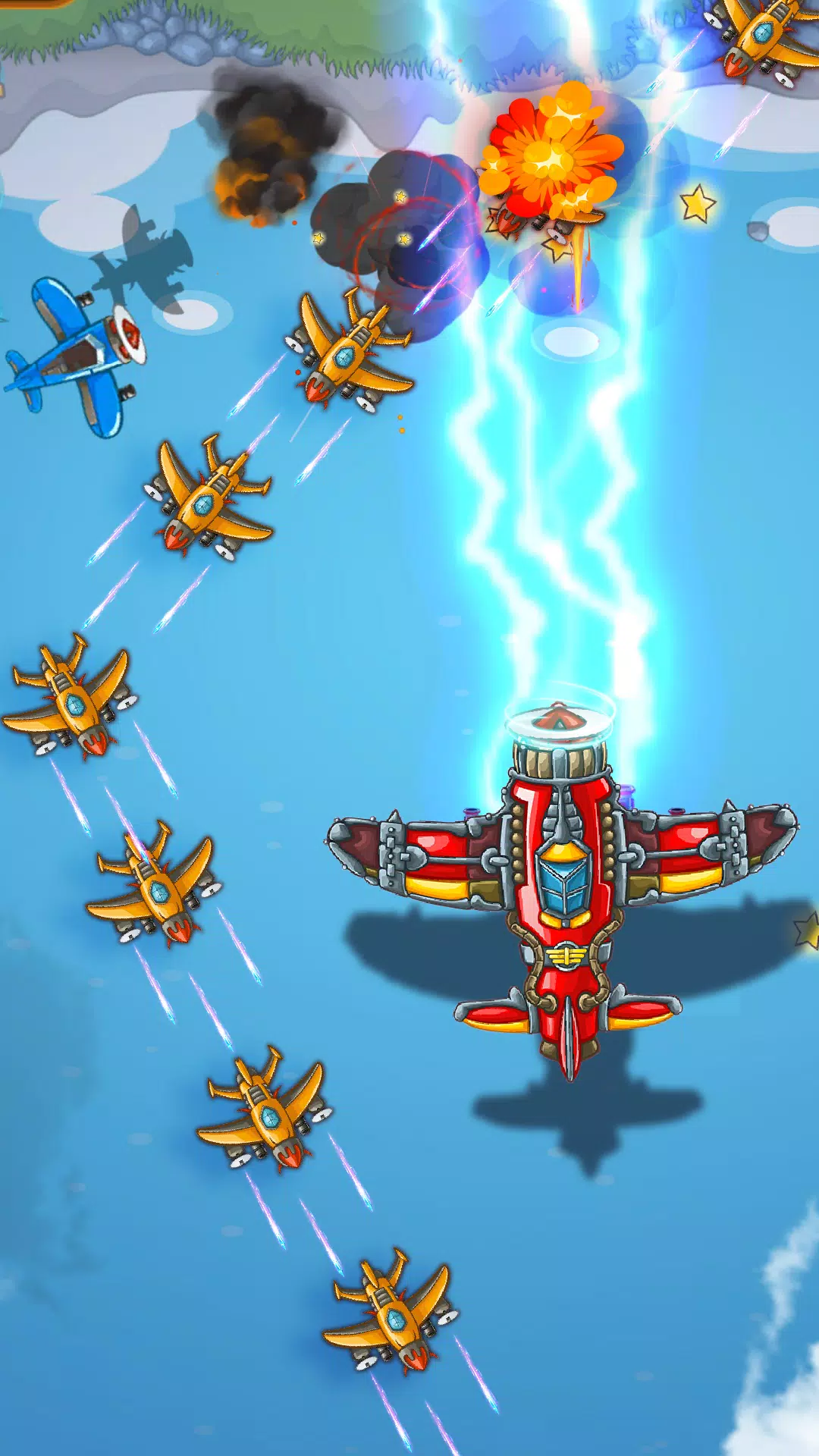 Airplane Strike Fighter Force 螢幕截圖 3