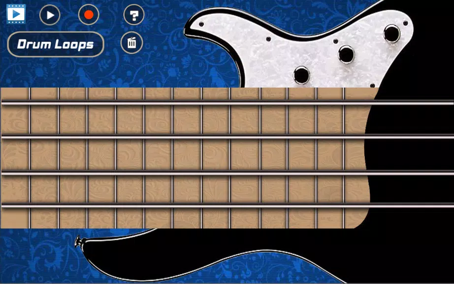Electric Bass Guitar Screenshot 0