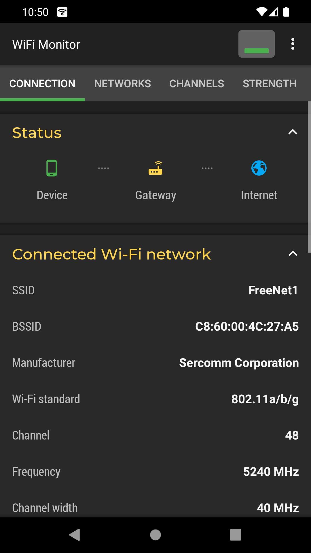WiFi Monitor: network analyzer স্ক্রিনশট 0