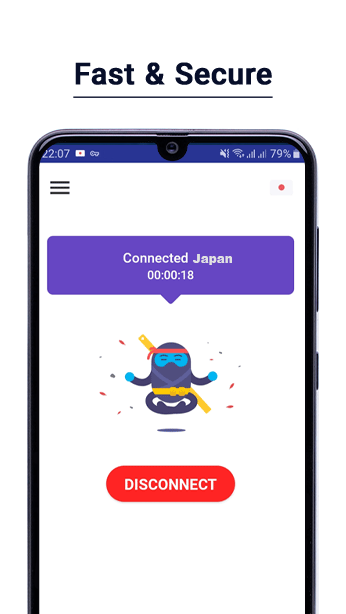 Ninja VPN – Faster, Safer Internet Zrzut ekranu 2
