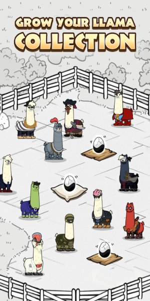 Mutant Llama: IDLE Breed Games スクリーンショット 0