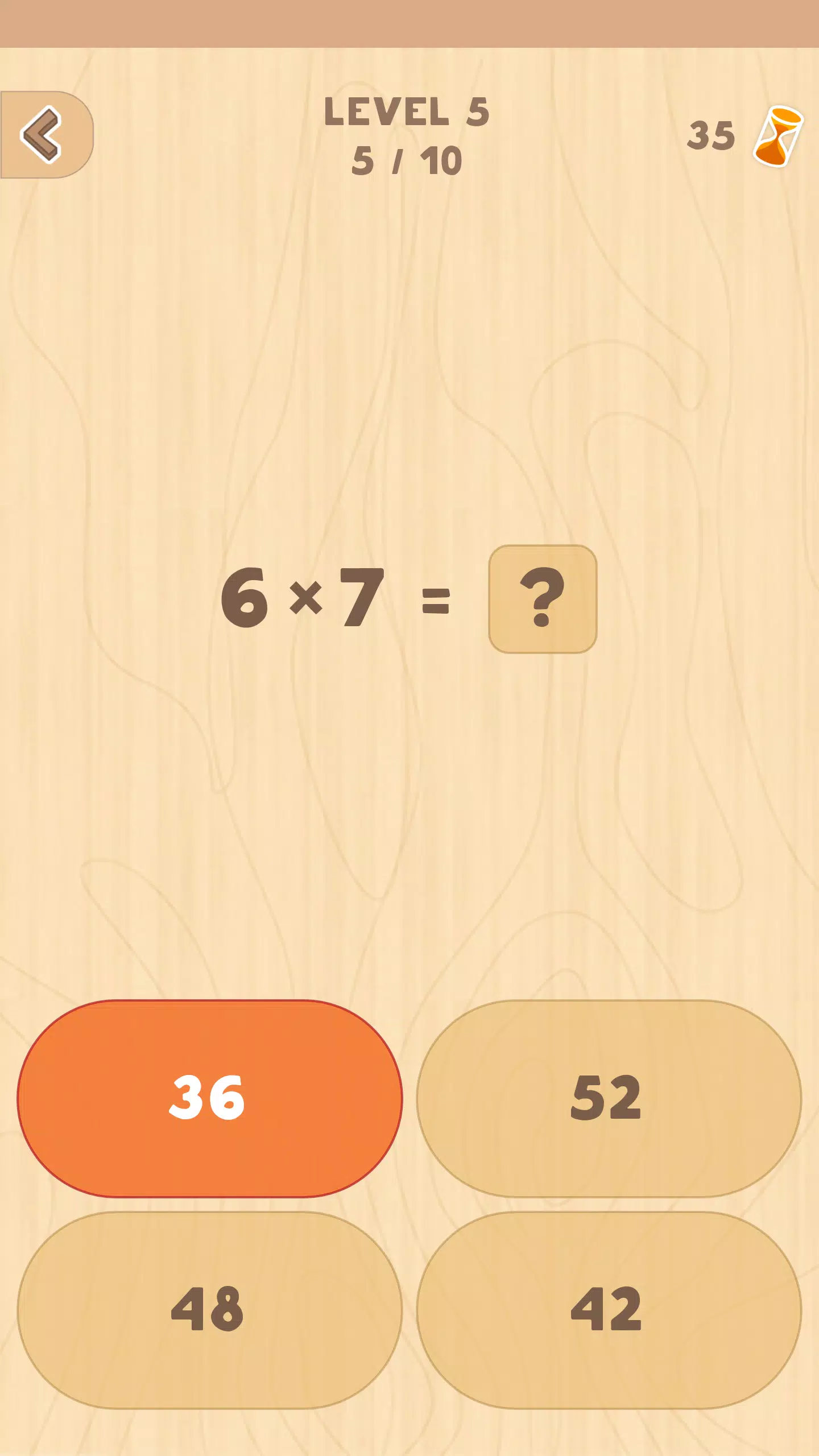 Multiplication table (Math) স্ক্রিনশট 3