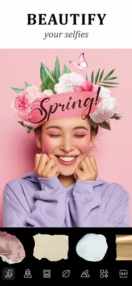 Text: add text to photo. Fonts 스크린샷 1