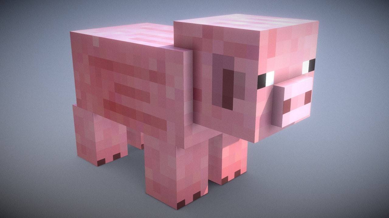 Schweine in Minecraft