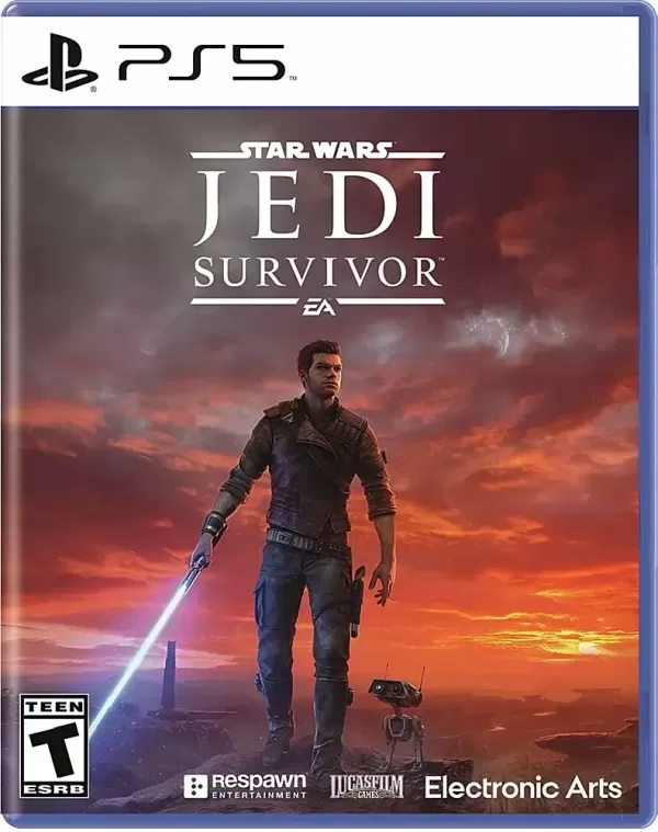 Star Wars Jedi Survivor PS5 Xbox Series X game cover