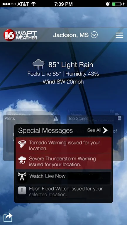 16 WAPT Weather Ekran Görüntüsü 0