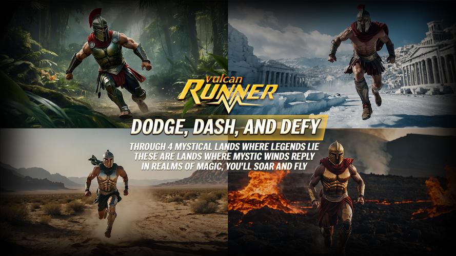 Vulcan Runner Capture d'écran 2