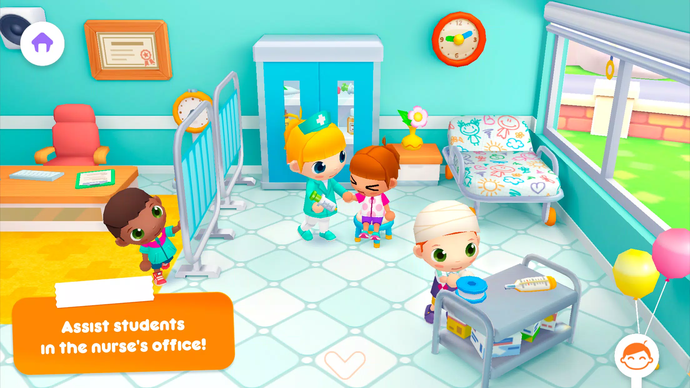 Sunny School Stories 螢幕截圖 1