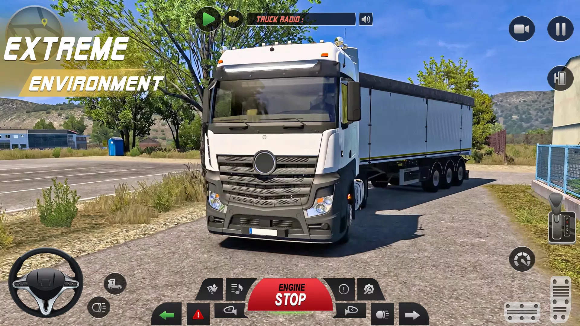 Euro Truck Driving Game 3d Captura de pantalla 2