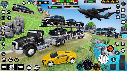 Crazy Truck Transport Car Game Capture d'écran 2
