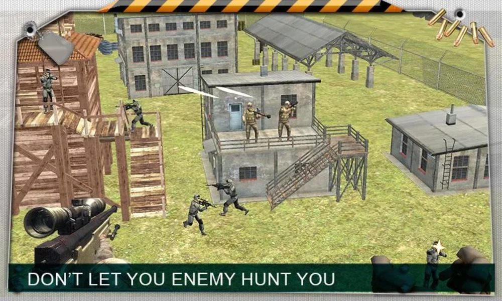 Sniper Shooting Heli Action 螢幕截圖 0