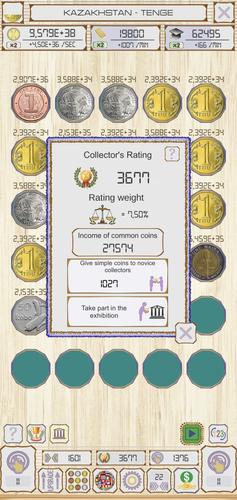 Coins Collector Inc. Idle Captura de pantalla 1