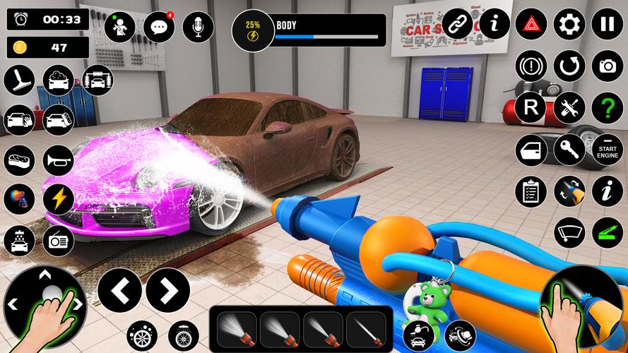 Car Wash Games - Car Games 3D 螢幕截圖 3
