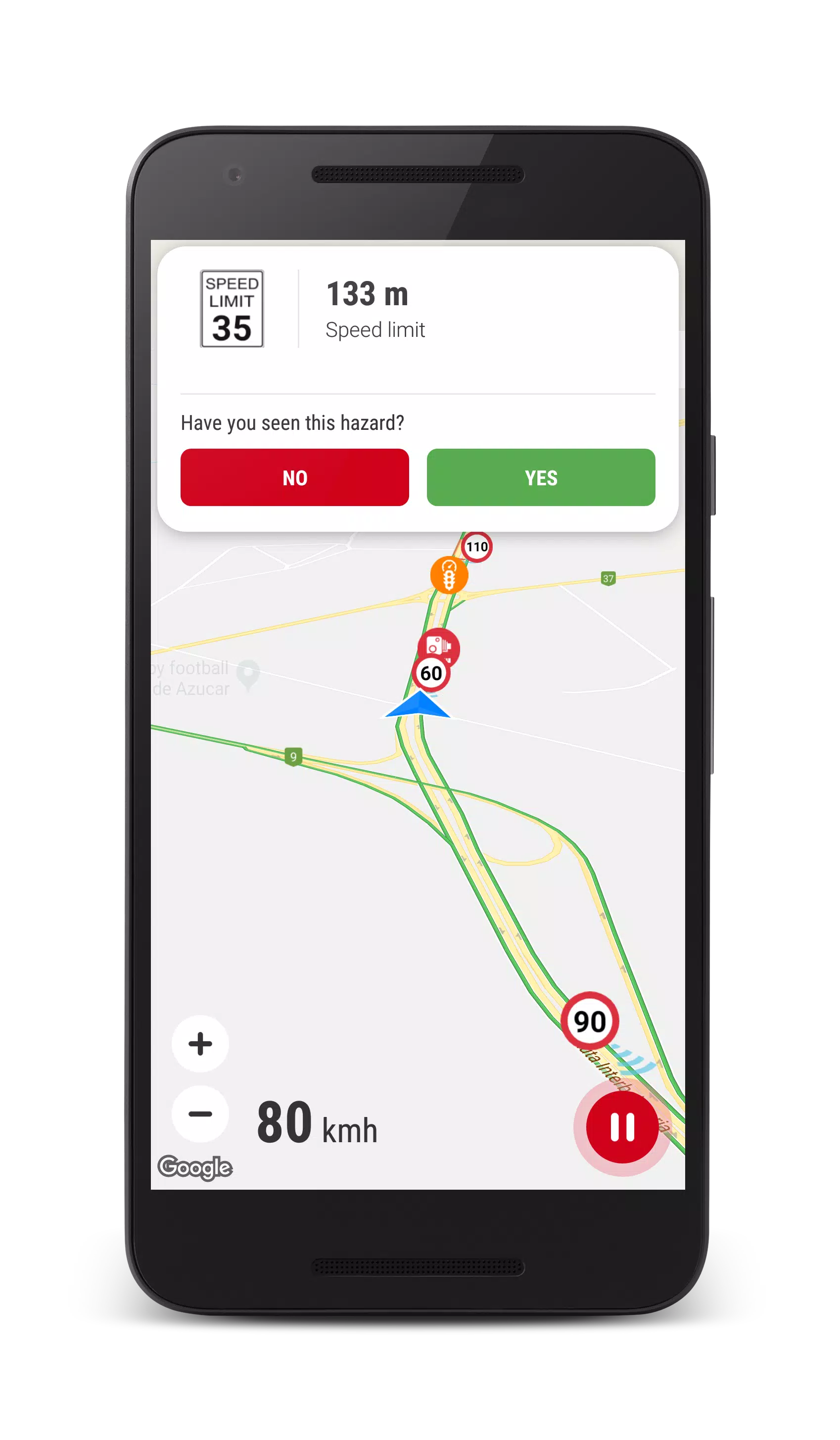 Speed Camera Detector スクリーンショット 1