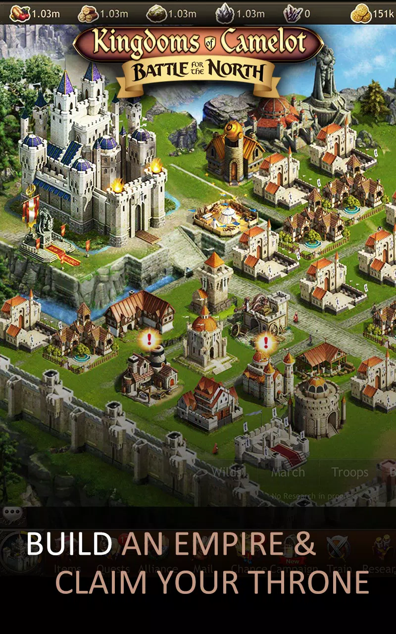 Kingdoms of Camelot: Battle应用截图第0张