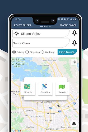 MAPS & GPS Voice Navigation ဖန်သားပြင်ဓာတ်ပုံ 3