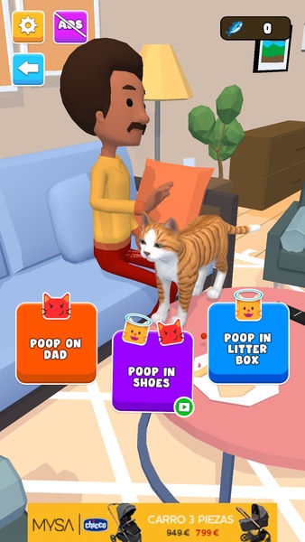 Cat Life: Pet Simulator 3D 螢幕截圖 2