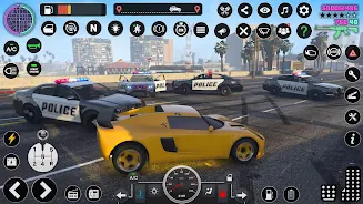 US Cop Duty Police Car Game Capture d'écran 2