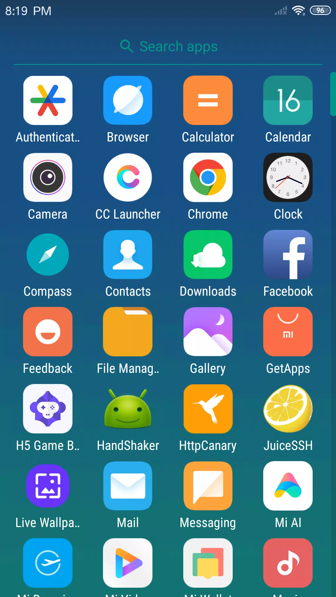 X Launcher Ekran Görüntüsü 2
